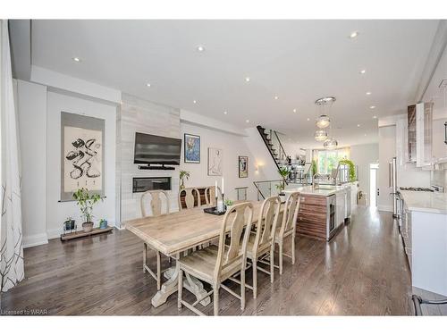 98A Galbraith Avenue, Toronto, ON - Indoor Photo Showing Dining Room