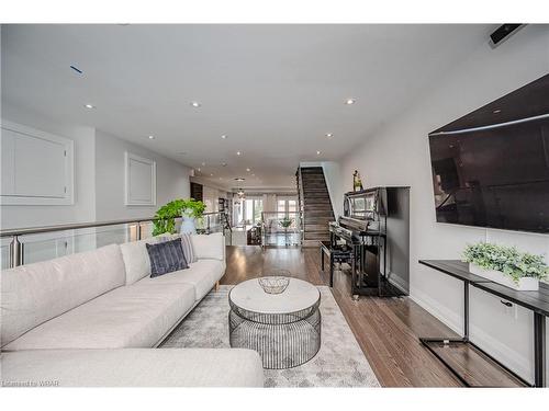 98A Galbraith Avenue, Toronto, ON - Indoor Photo Showing Living Room