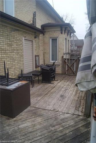 173 Louisa Street, Kitchener, ON - Outdoor With Deck Patio Veranda With Exterior