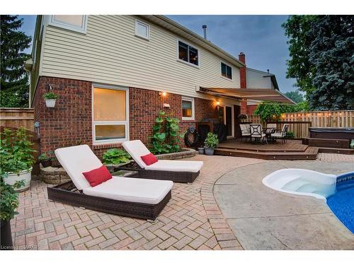 9 Toynbee Crescent, Kitchener, ON - Outdoor With In Ground Pool With Deck Patio Veranda With Exterior