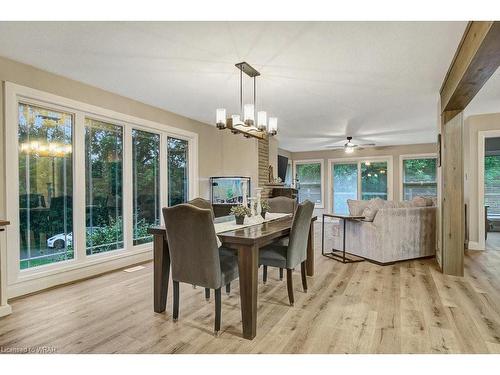 1413 Lockie Road, Branchton, ON - Indoor Photo Showing Dining Room