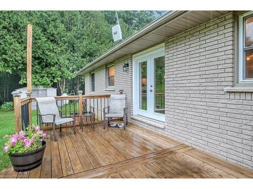 1413 Lockie Road, Branchton, ON - Outdoor With Deck Patio Veranda With Exterior