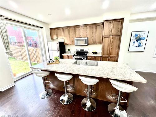 47 West Oak Trail, Kitchener, ON - Indoor Photo Showing Kitchen With Double Sink