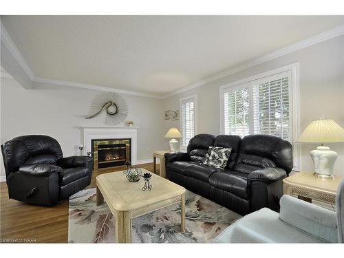 106 Dunadry Lane, Freelton, ON - Indoor Photo Showing Living Room With Fireplace