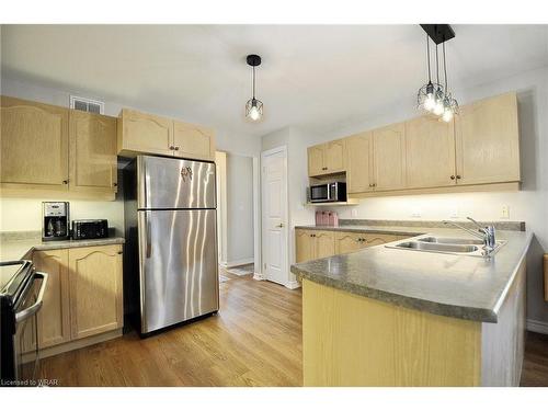 106 Dunadry Lane, Freelton, ON - Indoor Photo Showing Kitchen With Stainless Steel Kitchen With Double Sink