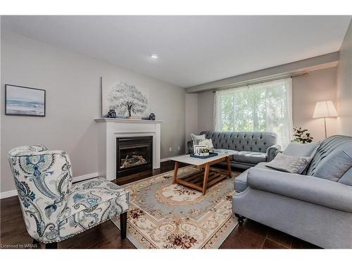 547 St Moritz Avenue, Waterloo, ON - Indoor Photo Showing Living Room With Fireplace