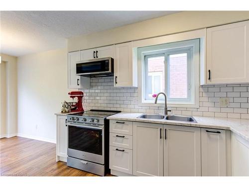 379 Hidden Creek Drive, Kitchener, ON - Indoor Photo Showing Kitchen With Double Sink