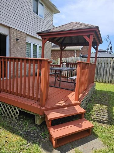 379 Hidden Creek Drive, Kitchener, ON - Outdoor With Deck Patio Veranda With Exterior