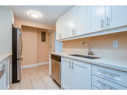 104-375 King Street N, Waterloo, ON - Indoor Photo Showing Kitchen With Double Sink