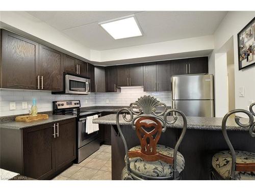 1-950 Highland Road W, Kitchener, ON - Indoor Photo Showing Kitchen With Stainless Steel Kitchen