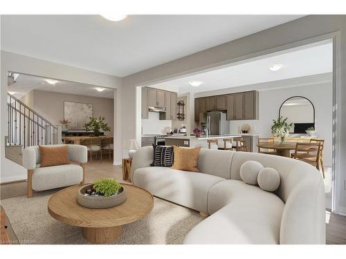 53 Rustic Oak Trail Trail, Ayr, ON - Indoor Photo Showing Living Room