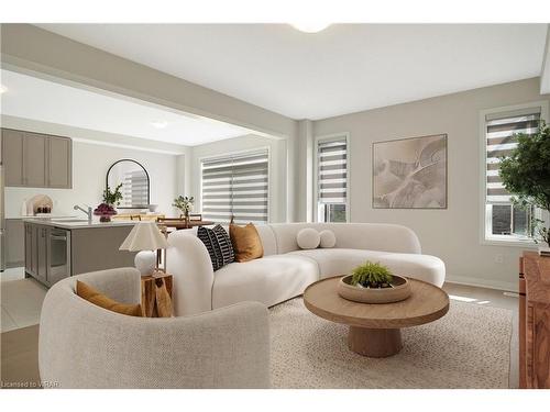 53 Rustic Oak Trail Trail, Ayr, ON - Indoor Photo Showing Living Room