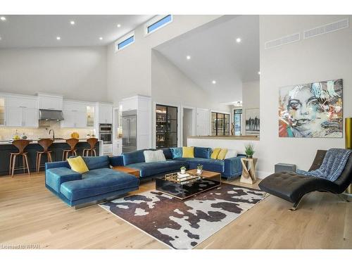 1445 West River Road, North Dumfries, ON - Indoor Photo Showing Living Room