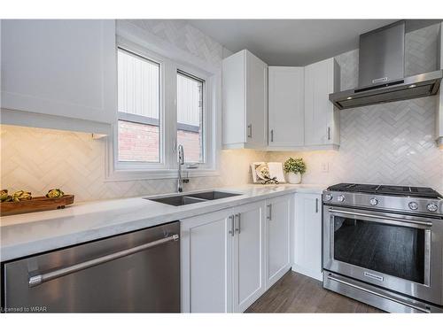 919 Hannah Avenue S, Listowel, ON - Indoor Photo Showing Kitchen With Stainless Steel Kitchen With Double Sink With Upgraded Kitchen