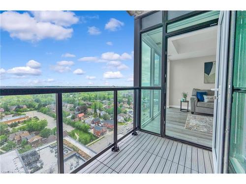 1803-108 Garment Street, Kitchener, ON - Outdoor With Balcony With View