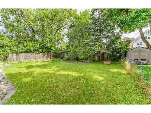 54 Roslin Avenue S, Waterloo, ON - Outdoor With Backyard