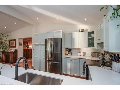 52 Water Street E, Elora, ON - Indoor Photo Showing Kitchen With Double Sink