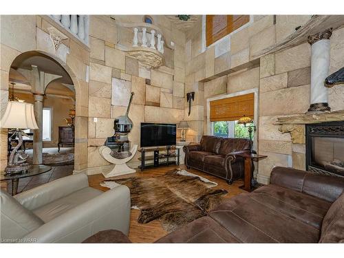 74 Forest Edge Trail, Kitchener, ON - Indoor Photo Showing Other Room With Fireplace