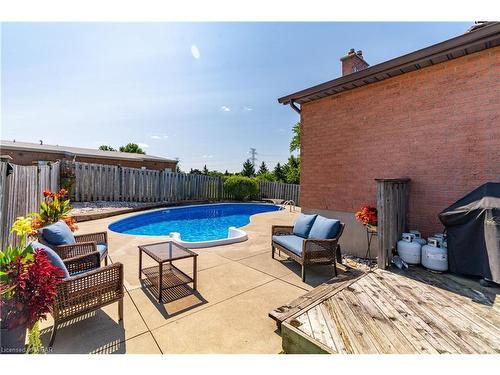 182 Rolling Meadows Drive, Kitchener, ON - Outdoor With In Ground Pool With Exterior