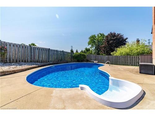 182 Rolling Meadows Drive, Kitchener, ON - Outdoor With In Ground Pool With Backyard