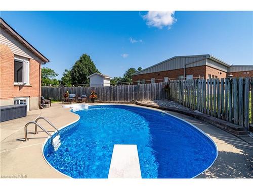 182 Rolling Meadows Drive, Kitchener, ON - Outdoor With In Ground Pool With Backyard