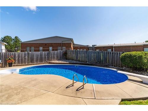 182 Rolling Meadows Drive, Kitchener, ON - Outdoor With In Ground Pool With Backyard