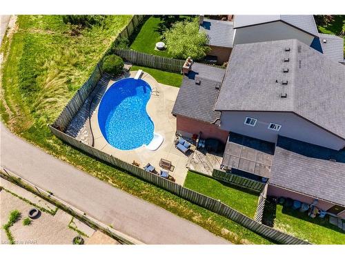 182 Rolling Meadows Drive, Kitchener, ON - Outdoor With In Ground Pool