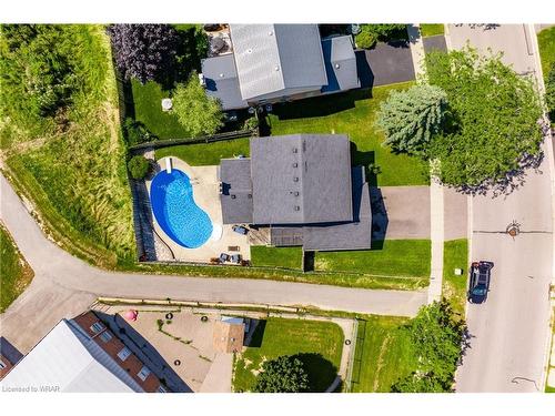 182 Rolling Meadows Drive, Kitchener, ON - Outdoor With In Ground Pool With View