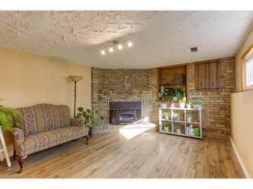 582 Skylark Road, Waterloo, ON - Indoor Photo Showing Living Room With Fireplace