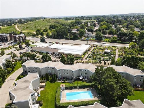 35-60 Elmsdale Drive, Kitchener, ON - Outdoor With In Ground Pool With View