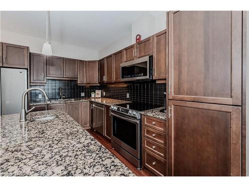 504-223 Erb Street W, Waterloo, ON - Indoor Photo Showing Kitchen With Stainless Steel Kitchen With Upgraded Kitchen