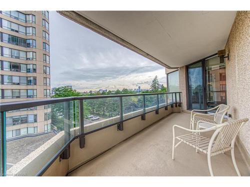 505-6 Willow Street, Waterloo, ON - Outdoor With Balcony With Exterior