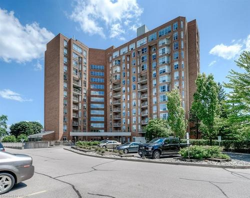 202-1414 King Street E, Kitchener, ON - Outdoor With Balcony With Facade