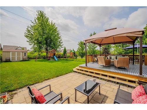 201 Brandenburg Court, Waterloo, ON - Outdoor With Deck Patio Veranda With Backyard