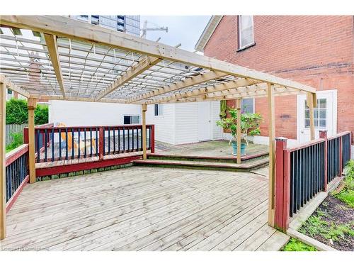 44 Walter Street, Kitchener, ON - Outdoor With Deck Patio Veranda With Exterior