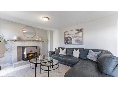 2 Santa Maria Drive, Cambridge, ON - Indoor Photo Showing Living Room With Fireplace