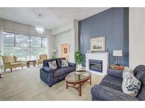 204-20 Berkley Road, Cambridge, ON - Indoor Photo Showing Living Room With Fireplace