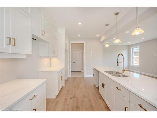 51 Country Club Estates Drive, Elmira, ON - Indoor Photo Showing Kitchen With Double Sink