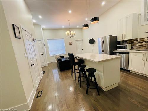 257 Cannon Street E, Hamilton, ON - Indoor Photo Showing Kitchen With Upgraded Kitchen