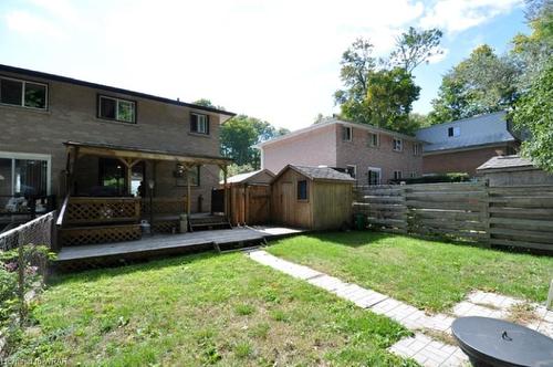 64 Ingleside Drive, Kitchener, ON - Outdoor With Deck Patio Veranda With Exterior