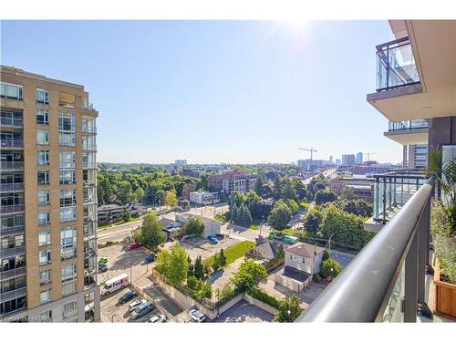 1104-155 Caroline Street S, Waterloo, ON - Outdoor With Balcony With View