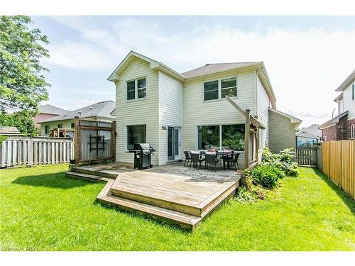 130 Chandos Drive, Kitchener, ON - Outdoor With Deck Patio Veranda With Exterior