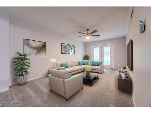 D-144 Wood Street, Brantford, ON - Indoor Photo Showing Living Room