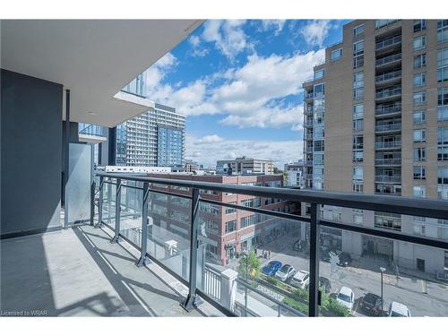 504-155 Caroline Street S, Waterloo, ON - Outdoor With Balcony