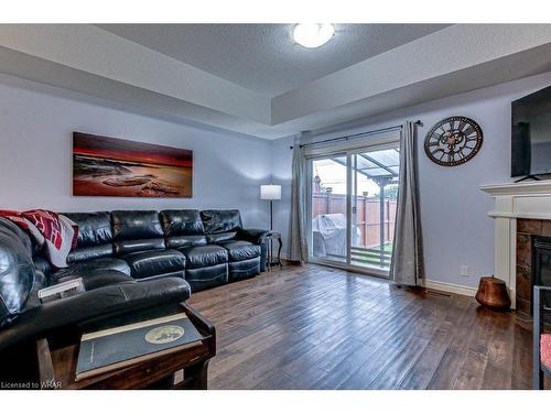 82 Kolbe Drive, Port Dover, ON - Indoor Photo Showing Living Room With Fireplace