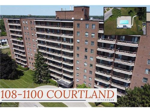 108-1100 Courtland Avenue E, Kitchener, ON - Outdoor