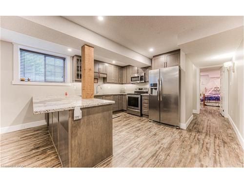 380 Rose Street, Cambridge, ON - Indoor Photo Showing Kitchen With Stainless Steel Kitchen With Upgraded Kitchen