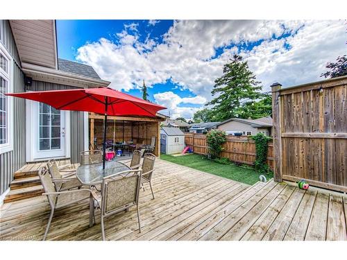 380 Rose Street, Cambridge, ON - Outdoor With Deck Patio Veranda With Exterior