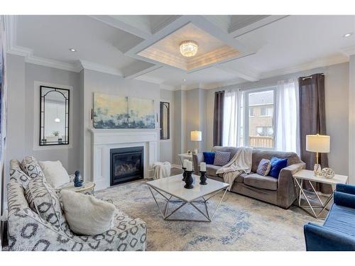 145 Harpin Way E, Fergus, ON - Indoor Photo Showing Living Room With Fireplace