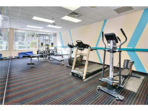 201-190 Hespeler Road, Cambridge, ON - Indoor Photo Showing Gym Room